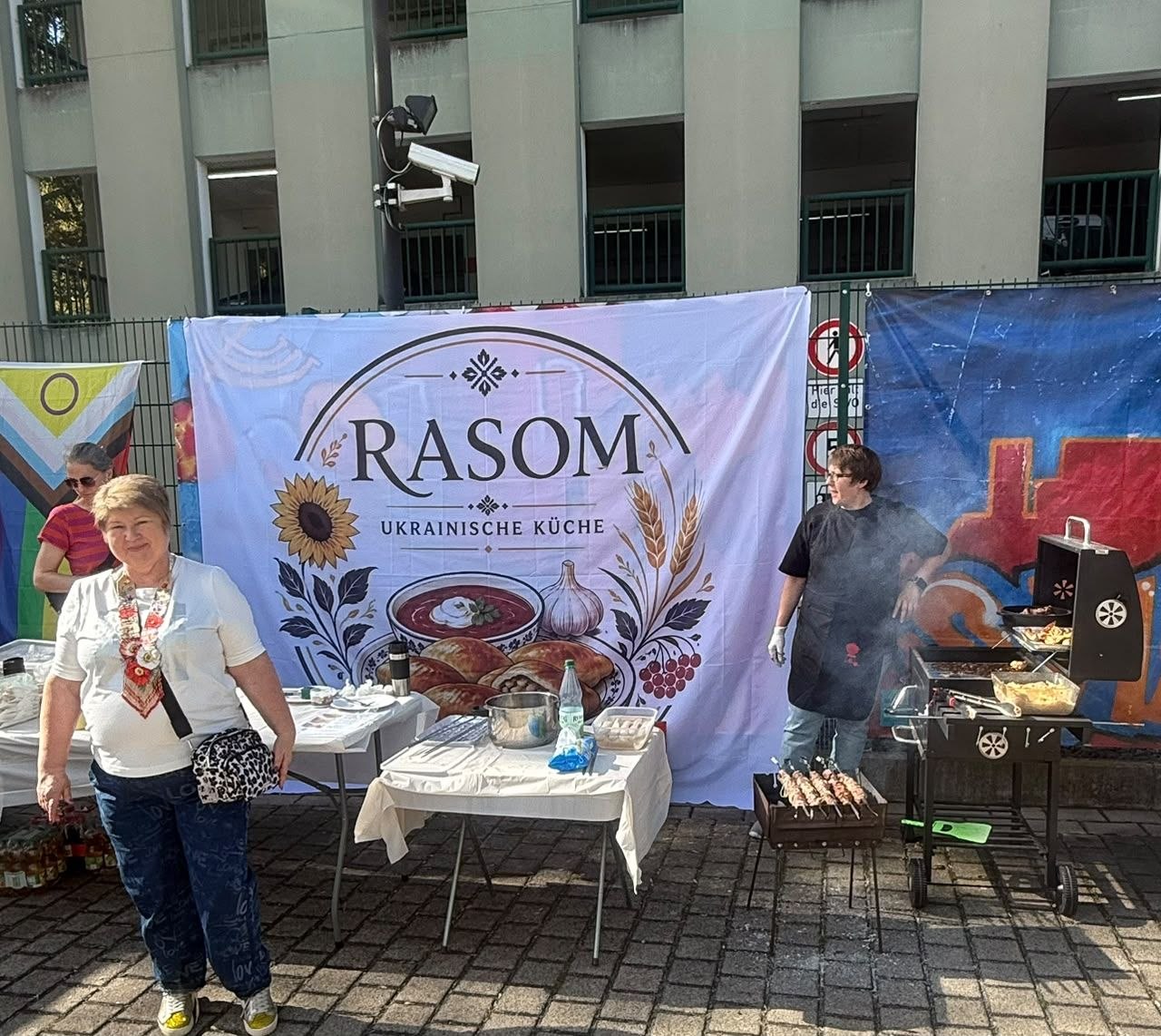 RASOM-Stand beim ACHAVA Familienfest
