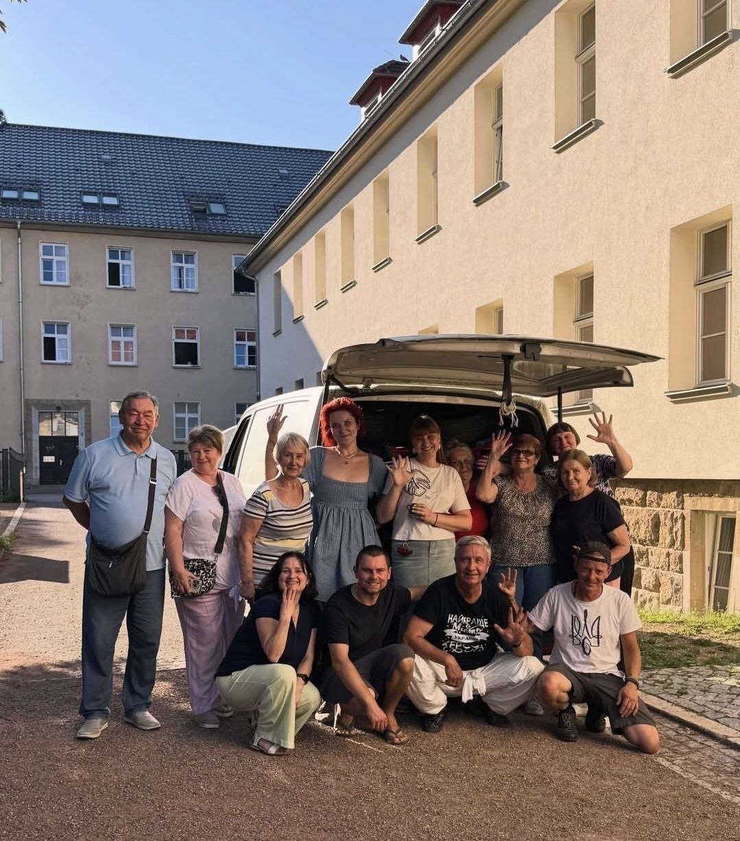 Gemeinsam am Hilfstransport