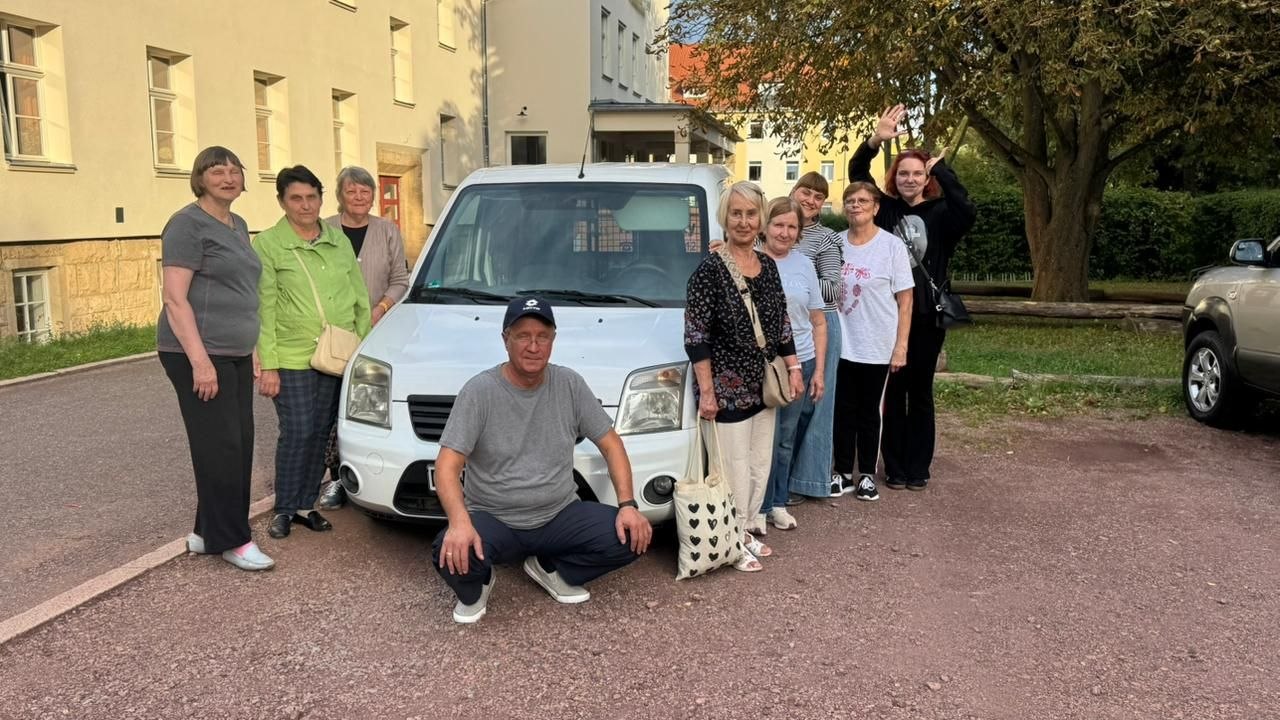 Verladen von Spenden